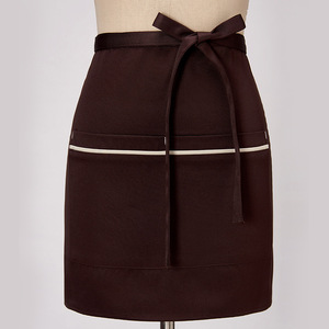 Half <b>Apron</b> Polyester Waterproof Oil Proof Restaurant Bar Uniform One Size - Product Image 1