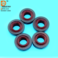 Mur baut dan segel grosir, besi & kuning hitam putih, segel mur berlapis seng M8*1 1.5, mur segel kustom untuk industri