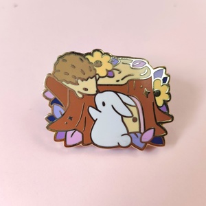 Lencana Mobil Logam Lucu Custom, Klip Topi dan Stiker, Pin Enamel Bulat untuk Mobil dengan Kartu Penyangga - Product Image 2