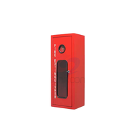 Armoire d'extincteur portable en acier pleine taille à porte simple, pour la sécurité incendie et la lutte contre les incendies, fournisseur pour véranda