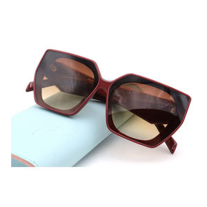 Солнцезащитные очки женские негабаритные оправы модные роскошные дизайнерские оптовая продажа новых производителей женских солнцезащитных очков - Product Image 4