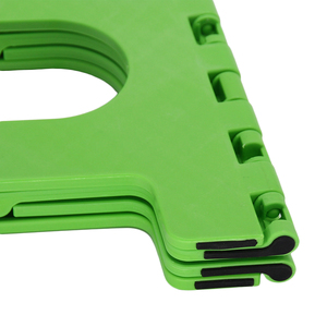 <span class=keywords><strong>Sgabello</strong></span> <span class=keywords><strong>Pieghevole</strong></span> in Plastica Economico da 7 Pollici con Maniglia, Portatile e Compatto per Bambini e Adulti - Uso in - Product Image 5