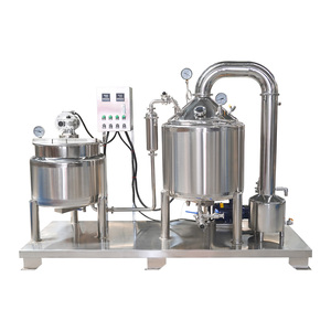 Máquina espesadora de miel de acero inoxidable automática de 1 tonelada 9KW calefacción 2.2KW vacío 120L tanque bomba de vacío Motor núcleo componente - Product Image 3