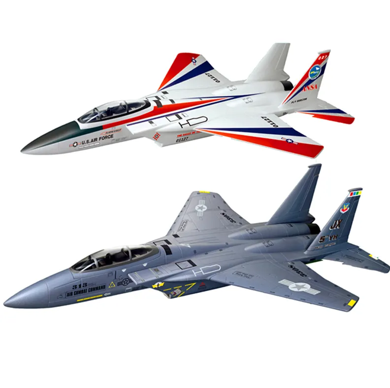 Avião rc esportivo 2.4ghz F-15, avião de controle remoto águia jato f15