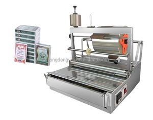 Máquina Envolvedora de Celofán para Cajas de Perfume: Selladora de Celofán para Empaque de Cartas de Juego, Cosméticos y Condones - Product Image 1