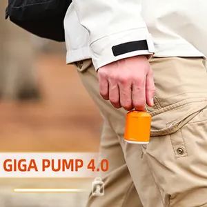 GIGA PUMP 4.0:The Smallest Powerful 3 In 1 Air Pump Inflate Deflate Camping Latern With Rechargable 1300mAh Battery Long Lasting