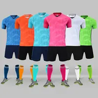 2021-2022 लड़कों फुटबॉल जर्सी फुटबॉल वर्दी बच्चों फुटबॉल किट प्रशिक्षण सूट जर्सी फुटबॉल मोजे