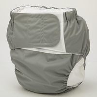 Couche lavable unisexe pour adulte OEM, réutilisable, réglable, avec boutons-pression, pour la natation et l'incontinence, personnalisable