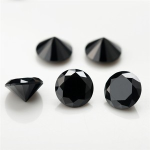 <span class=keywords><strong>Precio</strong></span> por Quilate de <span class=keywords><strong>Diamante</strong></span> Moissanita <span class=keywords><strong>Negro</strong></span> de 8mm, Venta al por Mayor de Circonita Cúbica - Product Image 1