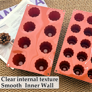 Moule en <span class=keywords><strong>silicone</strong></span> pour dessert multi-tailles et multi-usages, moule en <span class=keywords><strong>silicone</strong></span> de qualité alimentaire, facile à façonner, moule à pâtisserie en <span class=keywords><strong>silicone</strong></span> personnalisable - Product Image 3