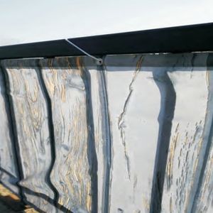 Malla de Sombra Personalizada de Poliéster Impermeable <span class=keywords><strong>para</strong></span> Balcón, Terraza, Patio, Jardín y Porche, Resistente al Viento y al Sol, 160 g/m² - Product Image 2