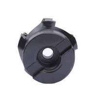 400R 63-22-4T AlTin Coated 4-Flute Indexable Square Shoulder Face Mill Cutter HRC60 Positive-Rake Head Cocok untuk ODM/OEM