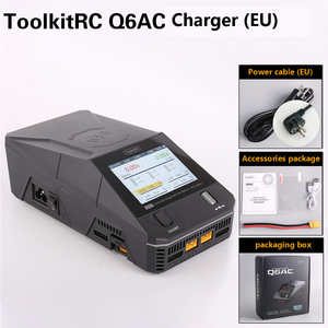 Chargeur intelligent sans fil magnétique à double mode d'entrée 1000W AC ToolkitRC Q6AC à haute efficacité pour drones - Product Image 4