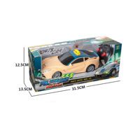 Voiture de police télécommandée HTL 1:18 avec lumières et son, véhicule jouet électrique pour enfants, cadeau pour garçons