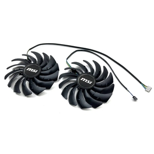 PLD10010B12HH 95มม. ใหม่3060พัดลม GPU 2X Ventus สำหรับ <span class=keywords><strong>MSI</strong></span> Ventus <span class=keywords><strong>GeForce</strong></span> <span class=keywords><strong>RTX</strong></span> 3060 <span class=keywords><strong>3060TI</strong></span> 3070 Ventus 2X การ์ดแสดงผลระบายความร้อน Fa - Product Image 3