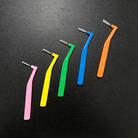 Brosse interdentaire multicolore en nylon Dupont pour nettoyage des implants et des appareils orthodontiques – Soins bucco-dentaires pour adultes