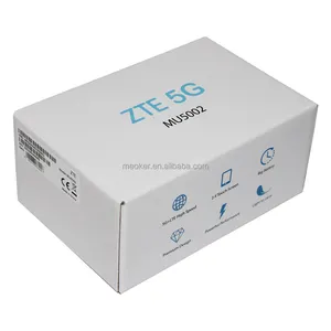 ZTE MU5002 AX1800 WiFi 6 SDX55 cep WiFi mobil 5G Hotspot 32 Wi-Fi özellikli cihazlara kadar destekler