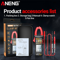 ANENG PN109 4000 Count Digital Clamp Meter Multimeter Presisi Tinggi Otomatis Alat Ukur Listrik