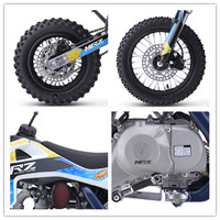 Moto tout-terrain 70cc 90cc 110cc à essence automatique 4 temps EPA CE pour enfants mini moto pit bike moto enduro china fabrica