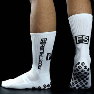 Chaussettes de football antidérapantes de performance respirantes pour hommes, avec logo personnalisé, vente en gros d'usine, pour sportifs d'élite - Product Image 3