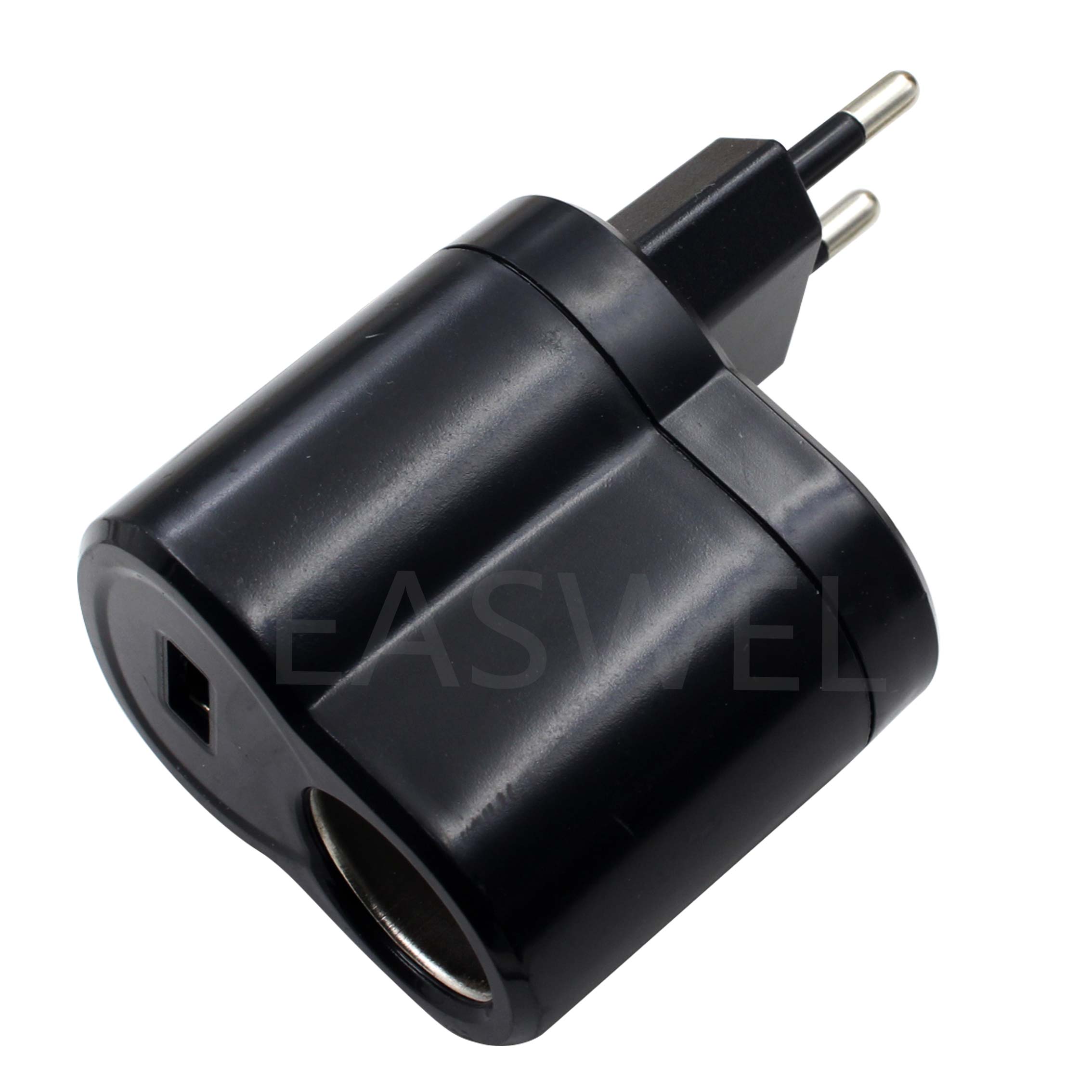 Nouveau camion de voiture 220V alimentation murale à 12V adaptateur allume-cigare convertisseur prise ue