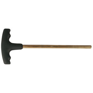 Bronzeplus 195mm de largo 'T' Mango Llave macho 3mm Herramienta no brillante - Product Image 1