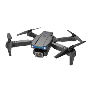 E99 pro Drons profesional de larga distancia 4K Hd Cámara dual Fpv 15 minutos de vuelo Rc Quadcopter pequeño UAV Mini Drone plegable