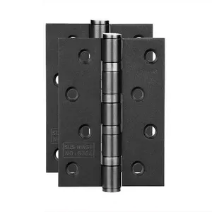 Low MOQ Manufacturer's Direct Sale Hardware Accessories Thickened Hinge Stainless Steel Flat Hinge