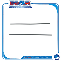 Pieds en caoutchouc pour ordinateur portable 15S-DU 15S-DR 15S-DY 15-DW 15-GW TPN-C139 250 255 256 G8, bandes antidérapantes, gris, 2 pièces