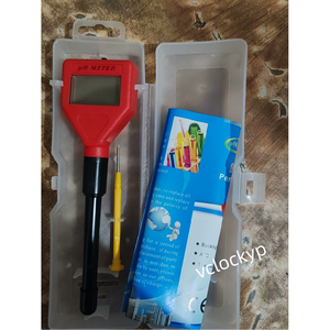 เครื่องวัดค่า pH ยี่ห้อ Hanna Instruments รุ่น HI98103 พร้อมหัววัดแบบเปลี่ยนได้ ความละเอียด 0.1 มือสอง - Product Image 4