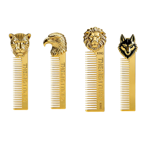 Aimants de réfrigérateur en alliage de zinc 3D en forme de peigne de lion, personnalisables avec votre logo, 20 ans d'expérience - Product Image 1