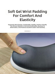 Gradient Ergonomisches Mauspad Komfortable Handgelenkstütze Rutschfeste Mausmatte Weiches Mauspad Handgelenkauflage Computer Silikon-Mauspad - Product Image 5