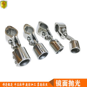 Herrajes Marinos de 22 mm, Abrazaderas para Tuberías de Toldos, Abrazaderas para Mangueras, Codos, Tapas Deslizantes, Clips para Tuberías, Fijaciones para Tuberías - Product Image 3