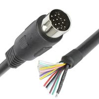Miniteclado Din macho, 2, 5, 6, 8, 9, 10, 4p, 5 pines, 6 pines, conector de 8 pines a Usb, 6 Rca, extensión de alimentación Midi, Cable Mini Din