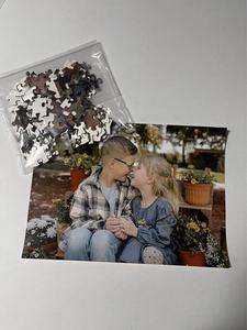 Puzzle personnalisé avec photo de dessin animé, puzzle en papier personnalisé, jouet éducatif DIY pour les personnes âgées - Cadeau mémorable pour les <span class=keywords><strong>parents</strong></span>/les grands-<span class=keywords><strong>parents</strong></span> HD - Product Image 5
