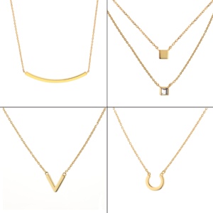 Vermeil-collar de plata de ley 925 chapado en oro, conjunto de joyería - Product Image 2