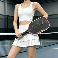 Raquette de badminton professionnelle SYPIK AVATAR 16mm en fibre de carbone T700 avec protection de bord en EVA, noyau en mousse MPP, légère, pour compétition USAPA et divertissement