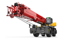 Grue tout-terrain robuste SRC1100T5 110T 51m pour le levage de modules de plateformes offshore et les travaux de maintenance des raffineries