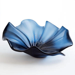 Customised gift boxes and logos Hand-Carved Home Decor <b>Ornament</b> Crystal Petal Fruit Plate - Product Image 5