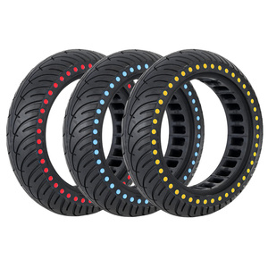 2022 UE Stock réparation d'origine 8.5 pouces nid d'abeille pneu solide Tubeless Cityneye M365 Scooter électrique pneu en caoutchouc pièces de Scooter - Product Image 5