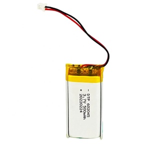 Baterías de litio recargables OEM <span class=keywords><strong>DataPower</strong></span> 602045 3,7 V 500mAh batería de polímero de litio para robot de barrido - Product Image 1