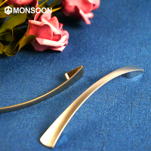 Manija moderna de acero inoxidable <span class=keywords><strong>para</strong></span> muebles dorados, accesorios epoxi, <span class=keywords><strong>para</strong></span> Metal manija de armarios, <span class=keywords><strong>cajones</strong></span>, cocina, Hotel, Material de Zamak - Product Image 5