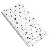 Drap de lit pour bébé en coton 100% Muslin Tree, doux pour la peau, imprimé personnalisé, confortable, drap-housse pour bébé