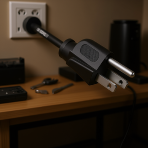 Cable de alimentación Db de 6 pies, 18 AWG, 10 A, Nema de 3 clavijas, enchufe de pared polarizado de alta resistencia para AU/CN - Product Image 2