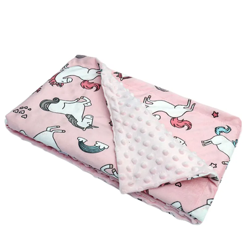 Детское бархатное одеяло с игрушками, мягкое бархатное одеяло из 100% хлопчатобумажной ткани с отверстиями, детское бархатное одеяло с мультяшным дизайном
