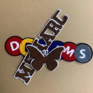 Camisetas de Chenilla al por Mayor, Camiseta Personalizada con Bordado de Chenilla, OEM ODM, Camiseta Personalizada con Bordado de Chenilla - Product Image 5