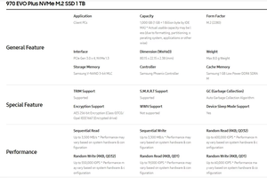 全新固态硬盘适用于 SAMSUNG MZ-V7S1T0BW 1TB 970 EVO Plus NVMe M.<span class=keywords><strong>2</strong></span> SSD V-NAND 3-bit MLC PCIe Gen 3.0 X 4 NVMe 1.3 - Product Image 6