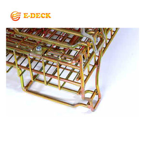 Özelleştirilmiş Bordo Burbon Şarap Şişeleri Depolama İstiflenebilir Ağır Hizmet Tipi Metal Şarap Kafesi - Product Image 4