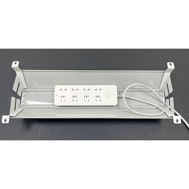 2025 Modern Office Furniture Multifunctional Snake Chain Desk with New Style Plastic Magnetic Cable Management Tray