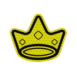 Couronne de <span class=keywords><strong>casque</strong></span> de vélo électrique de <span class=keywords><strong>moto</strong></span> autocollant réfléchissant prismatique haute intensité étanche pour voiture - Product Image 6